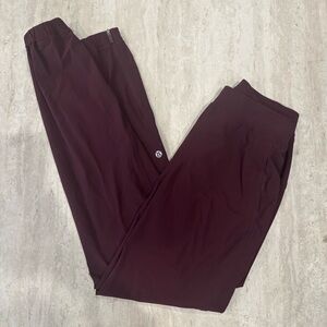 Lululemon Cassis Maroon Adapted State Jogger